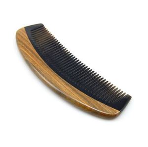 Peine de Madera Artesanal de Sándalo Verde, Peine de Bolsillo para Barba - Product Image 4