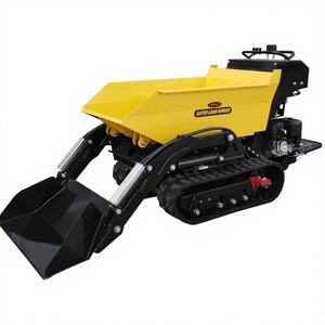 Mini <span class=keywords><strong>Loader</strong></span> ANT Self-unloading Honda GX390 Crawler Front <span class=keywords><strong>Loader</strong></span> Dumper Otomatis BY800W - Product Image 1