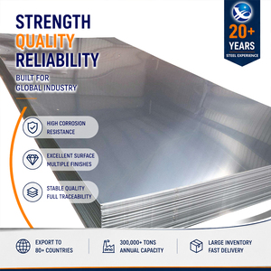 Competitive Price Direct Supply 409L 8K Mirror Finish Hot <b>Rolled</b> 4.0mm 1500mm ASTM A240 Stainless Steel Sheet - Product Image 1