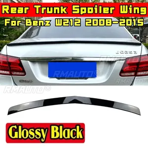 สปอยเลอร์หลังสำหรับรถยนต์เมอร์เซเดสเบนซ์ E-Class W212 E180 E200 E260 E300 ปี 2008-2015 ชุดแต่งสปอยเลอร์ฝากระโปรงท้าย อุปกรณ์ตกแต่งรถยนต์ - Product Image 1