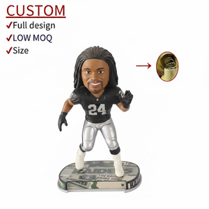 Customized Resin Sports Bobblehead Realistic <strong>Athlete</strong> <strong>Figurine</strong> Personalized Star Player Statue For Commemorative Trophy Gift - Product Image 1