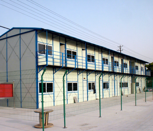 Kit duplex Appartement préfabriqué de luxe Béton Durable Estate K-Type Maison préfabriquée Labour Camp K Maisons <span class=keywords><strong>à</strong></span> <span class=keywords><strong>vendre</strong></span> au Ghana - Product Image 3
