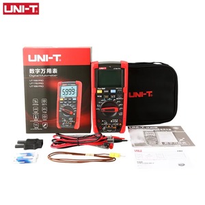 มัลติมิเตอร์ดิจิตอล Uni-t Ut18b Pro True RMS วัดแรงดันไฟฟ้ากระแสสลับ แอมป์มิเตอร์ 1000V 10A ความจุ 6mf ความถี่ 1MHz ระบบ Auto Range - Product Image 2