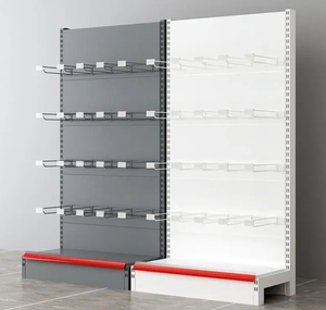 超市和杂货零售展示架用高品质定制轻型金属吊篮搁架 - Product Image 3