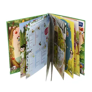 Factory Wholesale Promotion Price Book Design Accurately Print On Demand Hardcover Children Book