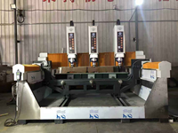 Máquina de Grabado CNC para Piedra y Mármol JK-9010, 5.5kW, 380V, Motor de Engranajes Controlado por PLC, Personalizable, Longitud Máxima de 3200mm