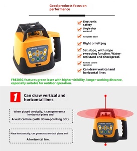 OEM Professional 500M Automatic <b>Laser</b> Leveler Electronic Self-Leveling Rotary Rotating Red <b>Laser</b> <b>Level</b> - Product Image 3