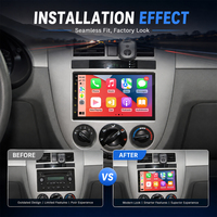 Autoradio multimédia universel double DIN 7 pouces, CarPlay sans fil, Android Auto, navigation GPS, autoradio, GPS, directement de l'usine