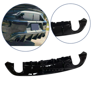 Kit de carrocería de coche modificado, difusor de parachoques trasero de fibra de carbono y plástico para Dodge Charger <span class=keywords><strong>SRT</strong></span> 2015 2016 2017 2018 2019 2020 2021 - Product Image 1