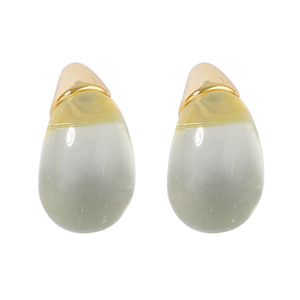 Fashion Transparent Multi-color <b>Resin</b> Water Drop <b>Earrings</b> for Women - Product Image 4