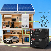 Stock UE Livraison Locale VOLOND 48V BOX Batterie LiFePO4 15kWh 16kWh Empilable avec BMS JK V19 pour Stockage d'Énergie Solaire Domestique