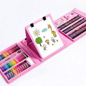 En Stock, 208 Piezas, Juego de Juguetes de Dibujo de PVC Seguro para Niños, Venta al Por Mayor para Cultivar el Interés por la Pintura - Product Image 3