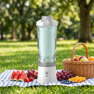 Licuadora Portátil USB de Fábrica, 600 ml, con Modos de Licuado y Pulso, Funciona con Batería, Libre de BPA, Mini Licuadora de Frutas para Uso en el Hogar y al Aire Libre, OEM - Product Image 1