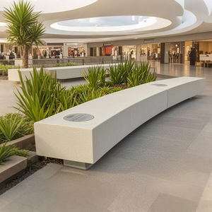 Macetero <span class=keywords><strong>de</strong></span> Hormigón GRC para Exteriores, Silla Creativa para Interiores, Taburete Decorativo Tectonite para Espacios Públicos al Aire Libre - Product Image 4