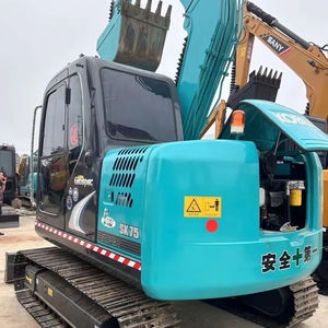 Excavadora usada Kobelco, excavadora Kobelco SK55 SK60 SK75 con Pulgar, mini excavadora barata, original de Japón, envío gratuito - Product Image 1