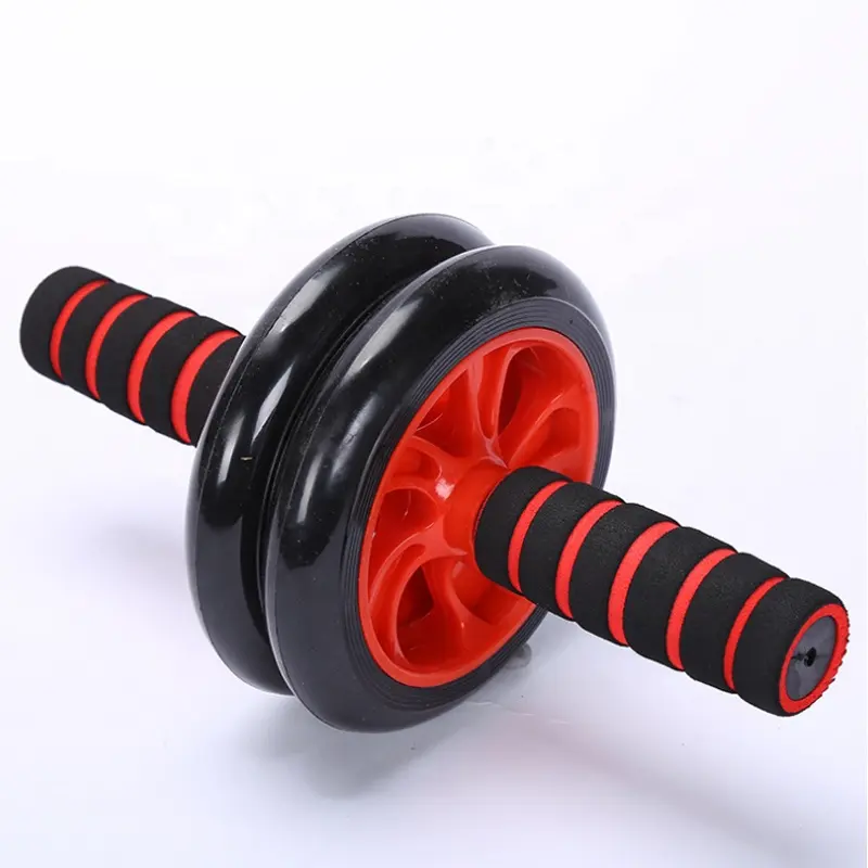 double fitness gym abdominal, Ab Wheel Roller Exercise Wheel, abs abdominal exercise wheel roller
