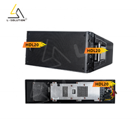 Module d'amplification audio haute résolution 4 canaux L-solution HDL20-A en néodyme, amplificateur actif préréglé, sortie 700W/1400W, 55Hz-20KHz