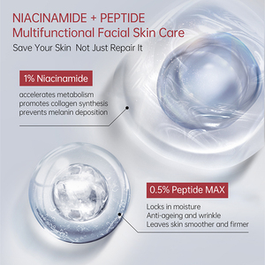 Crema Facial Rejuvenecedora Rápida Mineral Coreana, Antienvejecimiento, Iluminadora, Blanqueadora, con Colágeno, Péptidos, Niacinamida Máxima - Product Image 4