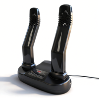 Séchoir Électrique Portable et Réglable 2-en-1 pour Chaussures et Casques, Désodorisant et Stérilisateur Écologique à l'Ozone