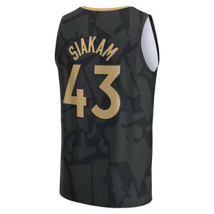 Мужская баскетбольная майка Toronto #43 Pascal Siakam City Edition, вышитая логотипами - Product Image 6