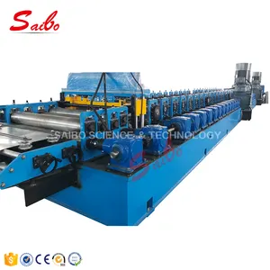 Railway stainless steel roofing/wall/floor deck making roll forming machine