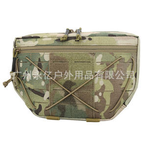 Riñonera Táctica de Nailon 500D Impermeable, Multifuncional, con Bolsillo con Cremallera para Pistola, Camuflaje para Exteriores - Product Image 4