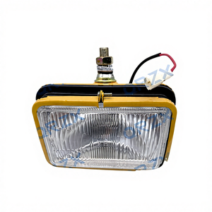 Accessoires pour excavatrice Lampe carrée en fer H4 12V Kobelco Hitachi Phare universel Coque en fer Grand bras Lampe d'éclairage <span class=keywords><strong>OLIVER</strong></span> - Product Image 1