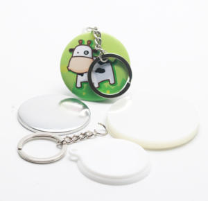 2-1/4 inç düğme rozet anahtarlık setleri malzeme 58mm DIY düğme anahtarlık yapma - Product Image 5