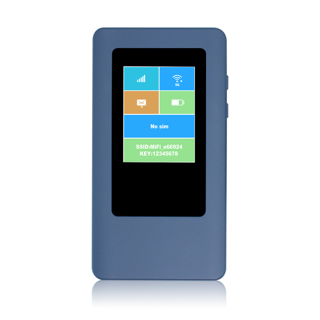 Yeacomm M100 Portable 4G/5G Pocket Routers AC Dual Band with Internal Antennas WEP Encryption VPN Function Wired for SOHO