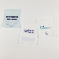 Étui d'alignement en silicone avec logo personnalisé Kit de retenue d'emballages buccaux polyvalents pour prothèses dentaires Sac en plastique pour orthodontie