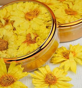 ניצני לוטוס כחולים נדירים/צהובים פרח לוטוס יבש טבעי פרחים לוטוס צהוב בהיר פרחים לוטוס - Product Image 5