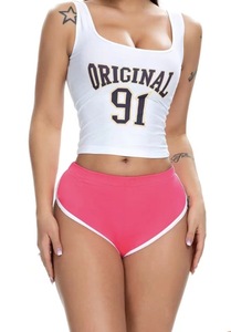 Vanfound Venta al por mayor Moda Casual Ladies <span class=keywords><strong>Dolphin</strong></span> <span class=keywords><strong>Shorts</strong></span> Sexy Cintura baja Verano Mini Booty <span class=keywords><strong>Shorts</strong></span> para mujeres - Product Image 3