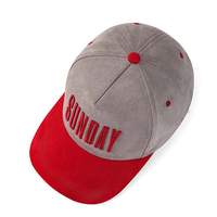 Gorras de béisbol de lujo personalizadas con logo a color, ajustables, de algodón y gamuza, estilo urbano, de diseñador, a la moda, unisex
