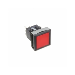 On <strong>Sale</strong> LBW7L-M1T54R Push Button Switch SPDT On-Mom Standard Illuminated Panel Mount Front LBW7LM1T54R Square Button Flush - Product Image 1