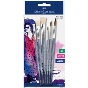 FABER CASTELL - SET DI 6 PENNELLI CREATIVE STUDIO - Product Image 1