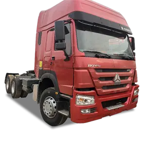 Sinotruk 2017 modeli HOWO CNG /LNG traktör kamyon kafa 10 lastikler römork kafa 420HP CNG traktör kamyon