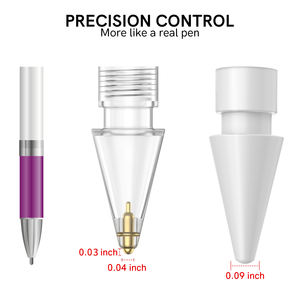 AhaStyle Compatible con <span class=keywords><strong>Apple</strong></span> <span class=keywords><strong>Pencil</strong></span> Tips Sin desgaste Pluma de control preciso de <span class=keywords><strong>punta</strong></span> <span class=keywords><strong>fina</strong></span> como puntas para <span class=keywords><strong>Apple</strong></span> <span class=keywords><strong>Pencil</strong></span> 1st Gen y 2nd - Product Image 4