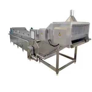 Máquina automática de esterilização de carne de caranguejo, camarão, máquina pasteurizadora latida de pasteurização de peixes