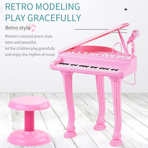 <span class=keywords><strong>Piano</strong></span> eléctrico de juguete <span class=keywords><strong>para</strong></span> niños, instrumento de aprendizaje - Product Image 5