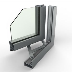 โปรไฟล์อะลูมิเนียมเคลือบผิวแบบ Mill Finish พร้อมฉนวนกันความร้อน สำหรับอาคารที่พักอาศัยและอาคารพาณิชย์ CNW Aluminum OEM - Product Image 1