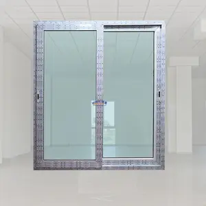 Waterproof And Windproof Pvc Glass Sliding Door Vinyl Interior Door For UPVC Door