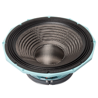 Stokta 18 inç 2000-4000W Yüksek Güçlü Woofer Hoparlör Sürücüsü, Derin Bas Performansı için Karbon Konili