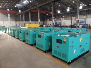 Máy phát điện diesel 50kw loại mở/âm thanh thấp tùy chỉnh, 3 pha, 62.5kVA, bán - Product Image 5