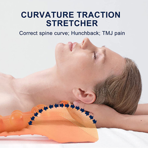 Oreiller de traction multifonctionnel pour le cou et les épaules, instrument chiropratique pour le dos et la taille, soulagement de la douleur, dispositif de relaxation et de traction - Product Image 5