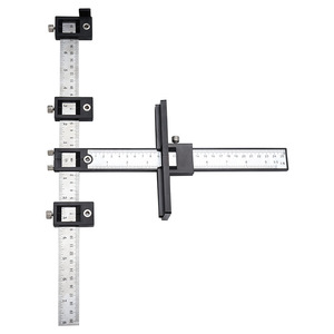 Posicionador de taladro Iyocan de 30 cm, ajustable, para gabinetes, bricolaje y carpintería. - Product Image 5