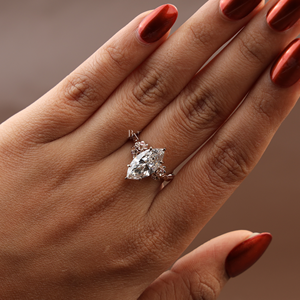 Anillo de Compromiso con Diamante Cultivado en Laboratorio de 3.3 Quilates para Mujer, Joyería Fina de Lujo en Plata, Oro de 10K, Oro de 14K, Oro de 18K, Anillo de Novia Premium - Product Image 4