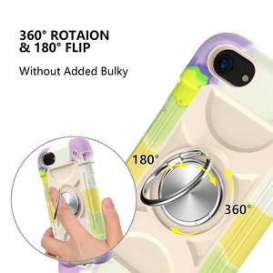 <span class=keywords><strong>Coque</strong></span> de téléphone portable robuste, anneau magnétique coloré et populaire, robuste, à trois couches, pour <span class=keywords><strong>iphone</strong></span> 12 <span class=keywords><strong>11</strong></span> - Product Image 5
