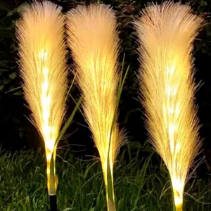 Lámpara de Fibra Óptica con Diseño de Flor para Calle, Parque y Jardín con Clasificación IP65 para Decoración de Paisajes Exteriores - Product Image 1