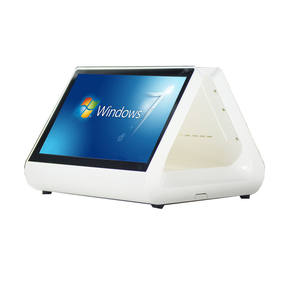 WUXIN Borne De Commande Restaurant Totem <span class=keywords><strong>10</strong></span>.1/15-inch Android All-in-One POS-systeem Geïntegreerde kassa met één scherm - Product Image 3