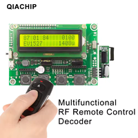 QIACHIP Décodeur récepteur émetteur de télécommande multifonction RF 315 433 Mhz compatible 1527 2262 HCS HT Code roulant